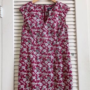 Red & Green Tank Dress